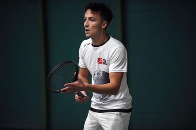 Polska Liga Tenisa wraca do Rzeszowa. Na zdjęciu Jakub Zamorski.