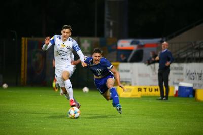 PGE FKS Stal Mielec wygrała z Miedzią Legnica 2-1. (Fot. B. Hamanowicz/miedzlegnica.eu)