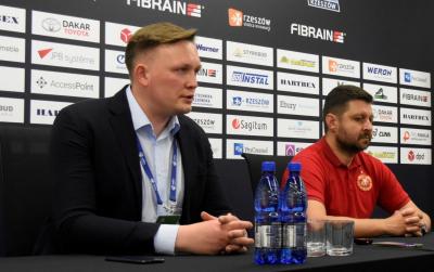 Szkoleniowiec Widzewa czuł niedosyt po dzisiejszym meczu (fot. Stal Rzeszów)