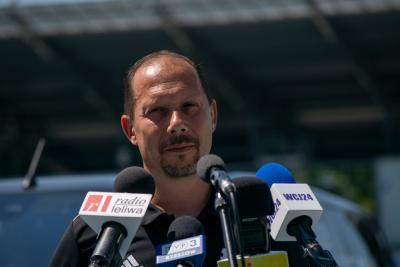 Dariusz Marzec liczy na 3 punkty w Tychach (fot. PGE Stal Mielec)