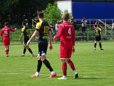 Siarka Tarnobrzeg wygrała z ŁKS Łagów 1:0 (fot. Marek Jedynak - fotografia)