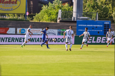 Zdjęcie z meczu Sandecja Nowy Sącz - Stal Mielec ( fot. PGE Stal Mielec)