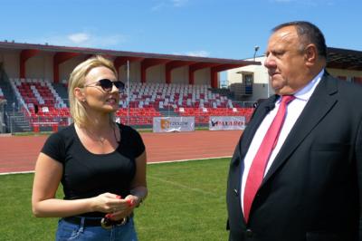 Jan Bieńkowski apeluje o sportowy i kulturalny doping. (fot. Resovia)