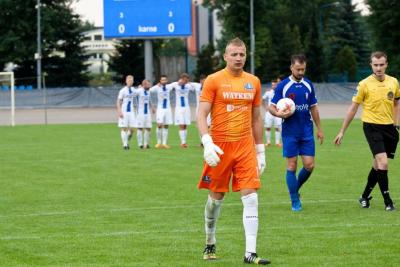 Adam Wasiluk w latach 2017-2018 był podstawowym bramkarzem Stali Rzeszów.