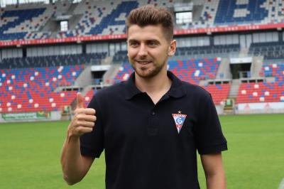 Bartosz Nowak przeniósł się z PGE FKS Stali Mielec do Górnika Zabrze. (fot. Górnik Zabrze)