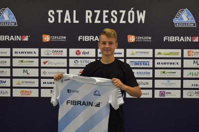 Jakub Lorek stał się zawodnikiem Stali Rzeszów. (fot. Stal Rzeszów)