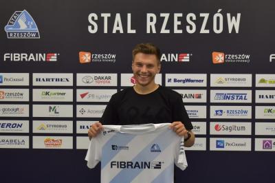 Rafał Maciejewski został nowym zawodnikiem Stali Rzeszów. (fot. Stal Rzeszów)