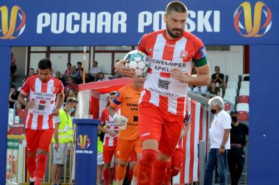 Apklan Resovia przegrała z Piastem Gliwice. (fot. Resovia)