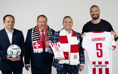 Apklan Resovia pozyskała kolejnego sponsora. (fot. Resovia)