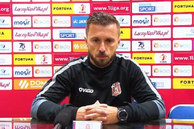 Szymon Grabowski wie, że Resovia się podniesie i da sobie w Fortuna 1 lidze radę. (fot. Odra Opole)