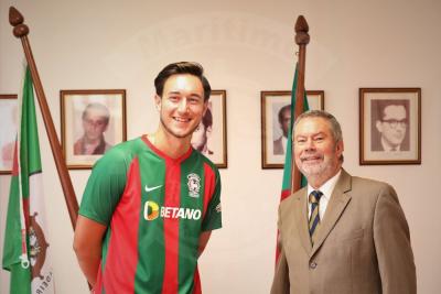 Dylan Collard przeniósł się ze Stali Rzeszów do Maritimo. (fot. Maritimo)