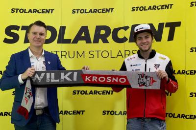 Patryk Wojdyło zostaje w Wilkach Krosno na sezon 2021 (fot. Wilki Krosno)