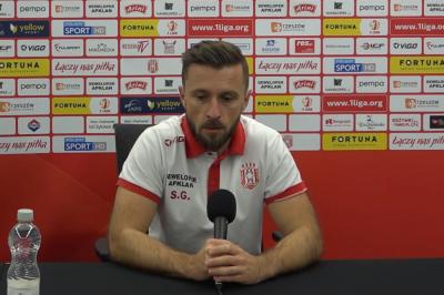 Szymon Grabowski skomentował porażkę z Arką Gdynia. (fot. ResoviaTV)