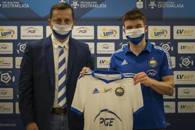 Albin Granlund został nowym zawodnikiem PGE Stali Mielec (fot. PGE Stal Mielec)