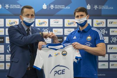 Maciej Jankowski podpisał umowę z PGE Stalą Mielec (fot. PGE Stal Mielec)
