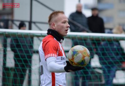 Apklan Resovia pewnie pokonała Hutnika Kraków, a Bartłomiej Wasiluk otworzył wynik spotkania (fot. resoviacy.pl)