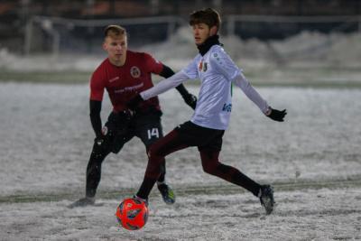 Stal Stalowa Wola pokonała Wólczankę Wólka Pełkińska w meczu towarzyskim (fot. Radosław Kuśmierz)