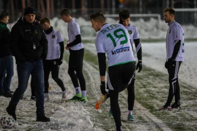 Stal Stalowa Wola pokonała Wisłę Sandomierz w meczu towarzyskim (fot. Radosław Kuśmierz)