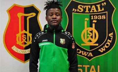 Aboubacar Conde wiosną zagra w Stali Stalowa Wola (fot. Stal Stalowa Wola PSA)