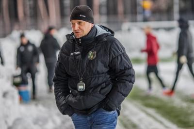 Jaromir Wieprzęć podsumował sparingi z Wisłą Sandomierz oraz KS-em Wiązownica (fot. Radosław Kuśmierz)