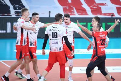 Asseco Resovia Rzeszów wygrała na wyjeździe z VERVA Warszawa (fot. Patryk Górecki)