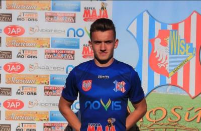 Maciej Kołoczek został wypożyczony do Pogoni Siedlce (fot. Wisła Sandomierz)