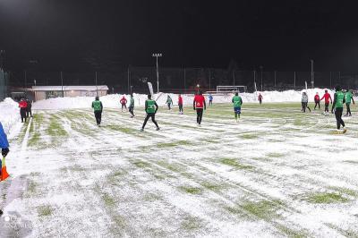 Start Rymanów zremisował z Sawą Sonina 3-3 w meczu kontrolnym. (fot. Sawa Sonina)