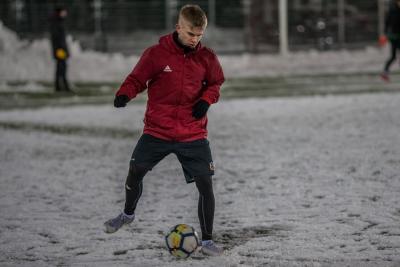 Wólczanka Wólka Pełkińska pewnie pokonała Izolator Boguchwała w meczu towarzyskim (fot. Radosław Kuśmierz)