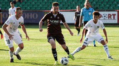 Patryk Serafin wzmocnił Podhale Nowy Targ (fot. Kacper Ząber/Garbarnia Kraków)