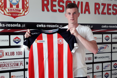 Damian Barszczak na wiosnę będzie grał w Orle Przeworsk. (fot. Resovia)