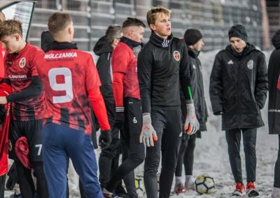 Łukasz Konefał (na zdjęciu, w środku) został wypożyczony do Wólczanki Wólka Pełkińska (fot. Radosław Kuśmierz)