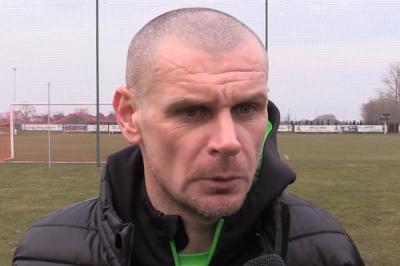 Tomasz Wietecha wrócił do bramki Stali Stalowa Wola. Jednak nie tak sobie wyobrażał ten moment. (fot. Mariusz Szewc)