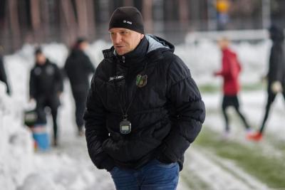 Jaromir Wieprzęć oficjalnie pożegnał się z funkcją trenera Stali Stalowa Wola (fot. Radosław Kuśmierz)