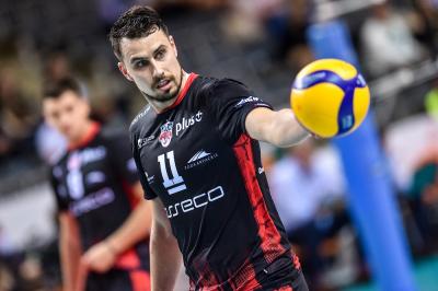 Fabian Drzyzga zostaje w Asseco Resovii. (fot. Asseco Resovia)