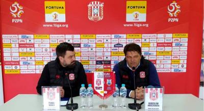 Radosław Mroczkowski podsumował sobotni mecz Apklan Resovii ze Stomilem Olsztyn (fot. Apklan Resovia)