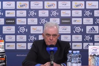 Włodzimierz Gąsior nie zdołał wygrać meczu w debiucie. (fot. Stal Mielec)