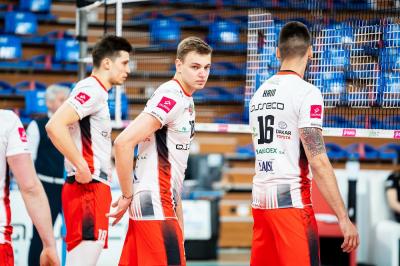 Damian Domagała oraz Piotr Hain po roku gry opuszczają Asseco Resovię. (fot. Asseco Resovia)