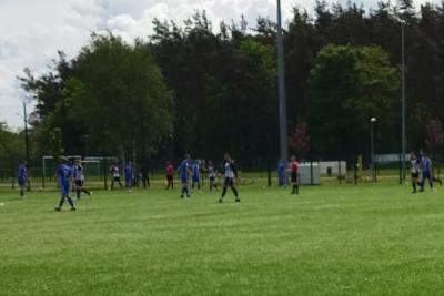 Stal II Mielec pokonała Czarnych Jasło 1-0. (fot. Wojtek Sepioł)
