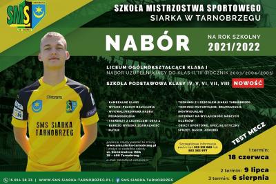 Rusza nabór do SMS Siarka Tarnobrzeg!