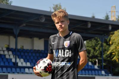 Na zdjęciu Karol Wajs (fot. facebook.com/KSKarpatyKrosno)