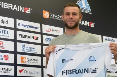 Patryk Małecki podpisał dwuletni kontrakt ze Stalą Rzeszów! (fot. Stal Rzeszów)