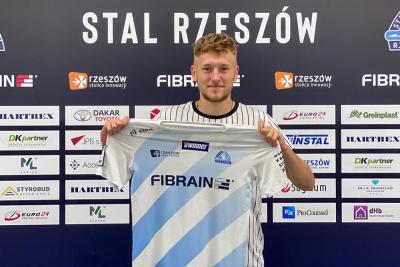 Bartosz Snopczyński został wypożyczony do Stali Rzeszów na najbliższy rok (fot. stalrzeszow.pl)