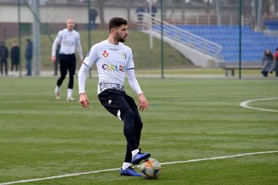 Michał Kuczałek może trafić do Stali Stalowa Wola. (fot. Olimpia Elbląg)