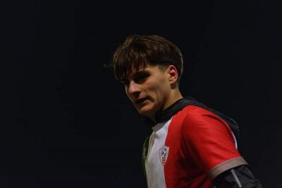 Arsen Hrosu został zgłoszony do rozgrywek PKO Ekstraklasy przez Górnik Zabrze. (fot. Konrad Kwolek)