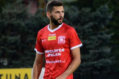 Michał Kuczałek nadal będzie występował w Fortuna 1 lidze. (fot. Resovia)
