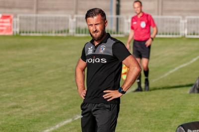 Szymon Grabowski uważa, że to cenny punkt w meczu z WATKEM Koroną Rzeszów. (fot. PPN - Paweł Kubicz)