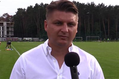Marek Citko w Stali Stalowa Wola jest odpowiedzialny za pion sportowy (fot. STALÓWKA tv 1938)