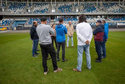 Spotkanie w trybie pilnym na Stadionie Miejskim w Rzeszowie. Prezydent: 