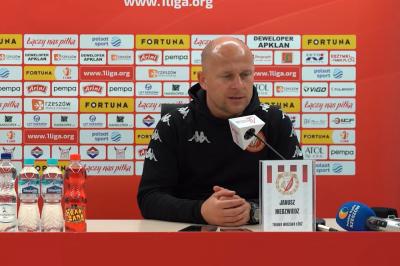 Janusz Niedźwiedź już myśli o meczu Fortuna Pucharu Polski. (fot. Resovia)