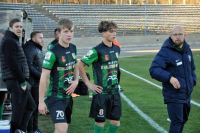 Bartosz Pioterczak (z lewej) zagra w reprezentacji Polski U-16. (fot. Stal Stalowa Wola PSA)